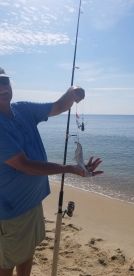 Surf fishing