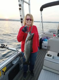 Janelle an I had a excellent time with captain Terry 