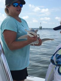 Shark Fishing with Lindsay