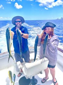 Great fishing and great crew