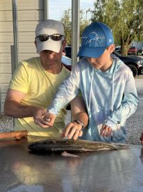 Capt’n Bob skippers a great boat!