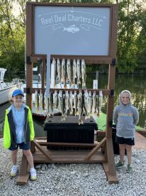 Capt’n Bob skippers a great boat!