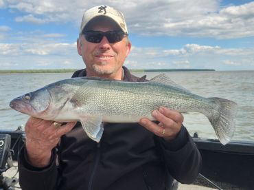 Fishing by Hecla 
