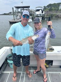 Lots of fish, knowledgeable Captain!