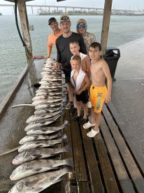 Black drum fishing with Captain Chris