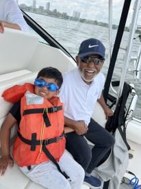 Best fishing trip we had . It made my grandson very happy and that made my day