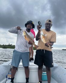 Built in fish finder