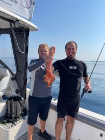 Awesome fishing experience with a touch of pleasant swimming and visiting sea caves