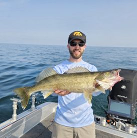 Denny was great!! LOTS of walleye during a very comfortable trip!