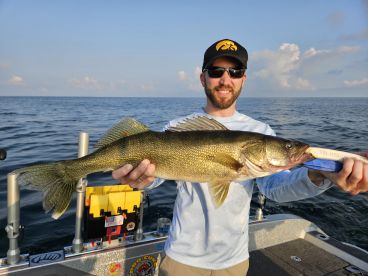 Denny was great!! LOTS of walleye during a very comfortable trip!