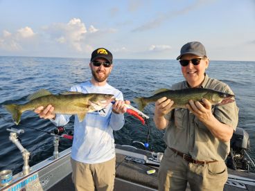 Denny was great!! LOTS of walleye during a very comfortable trip!