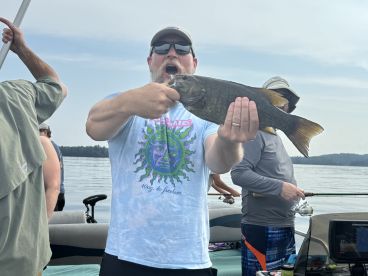 We had a great time and caught a ton of fish!