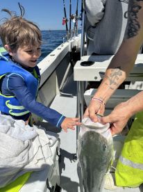 Awesome time for my kids first fishing trip