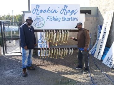 Had a great time on Hookin Hogs fishing charter!