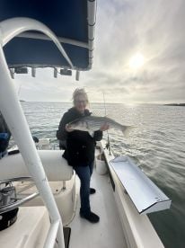 John was very friendly, he didn’t smoke or cuss or blare music plus we caught fish!
