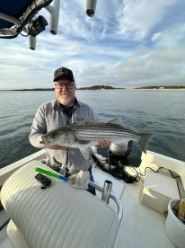 John was very friendly, he didn’t smoke or cuss or blare music plus we caught fish!