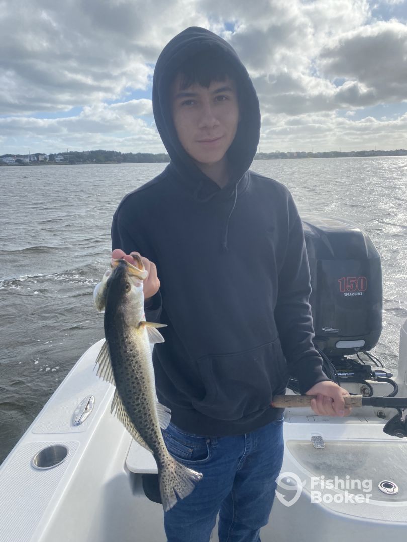 Fun day fishing. Review of Old School Fishing Charters, Wanchese, NC