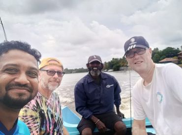 Fishing up a storm