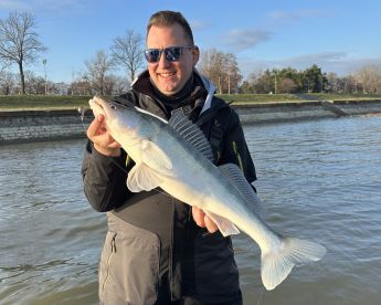 Zander fishing with Ivan