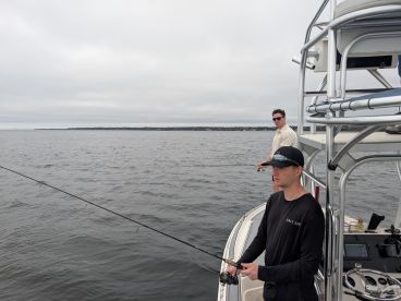 Cold but cool catch