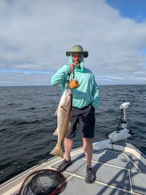 Cold but cool catch
