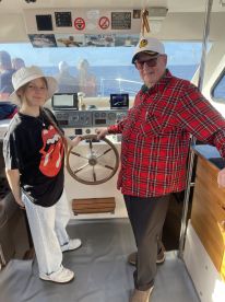 Great trip for all the family , lovely crew and plenty of fish 