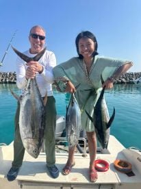 Great day fishing with Captain Hassan