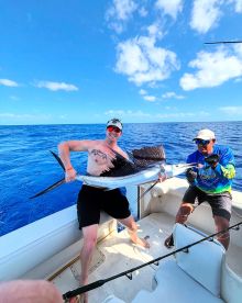 Sailfish, wahoo, mahi. Killer time