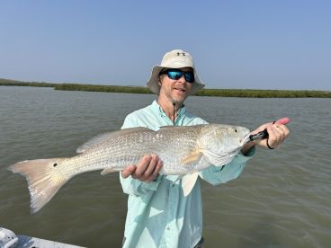 My first redfish! 27 3\/4\u201d. 