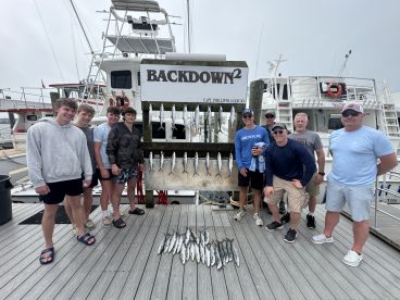 Heavy seas but great time