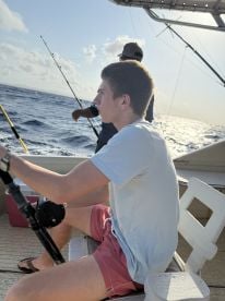 Slow day but landed one tuna!!