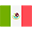 Baja California Sur country flag